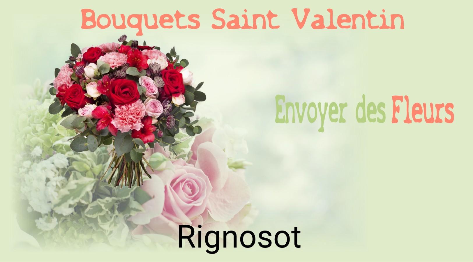 Roses de Saint-Valentin livrées à Rignosot